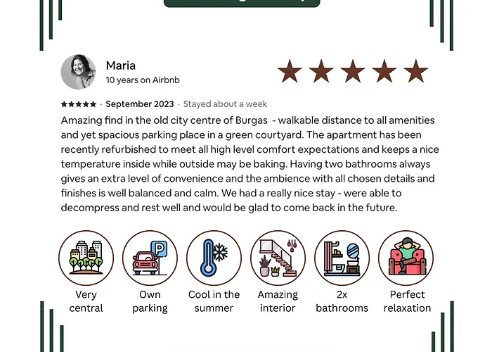 N17 Garden - Parking - Workdesk - Blackout Rolls- Netflix - Wash&dry Burgas